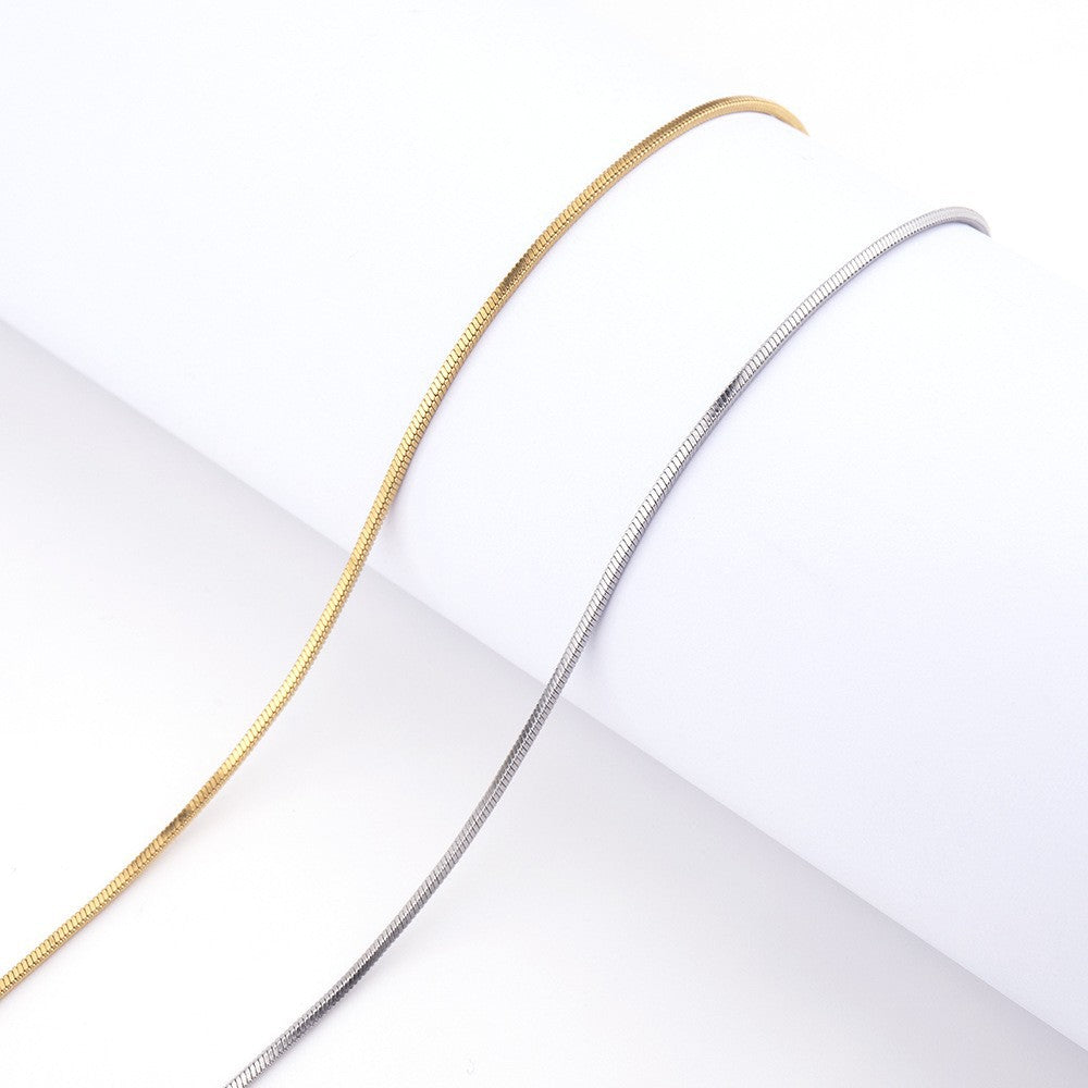 Thin Snake Chain- Golden