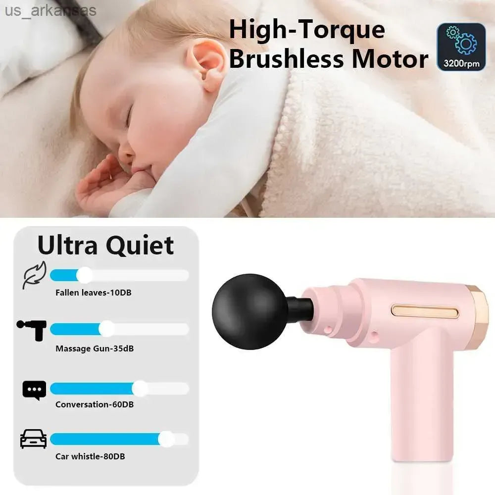 4-in-1 Massage Gun | Deep Tissue Percussion Massager with 4 Attachments | Handheld Electric Muscle Therapy Device 🛒 Order ➜ ⚙️ 1–2 Days Processing ➜ 🚚 Day 3 Delivered ✅