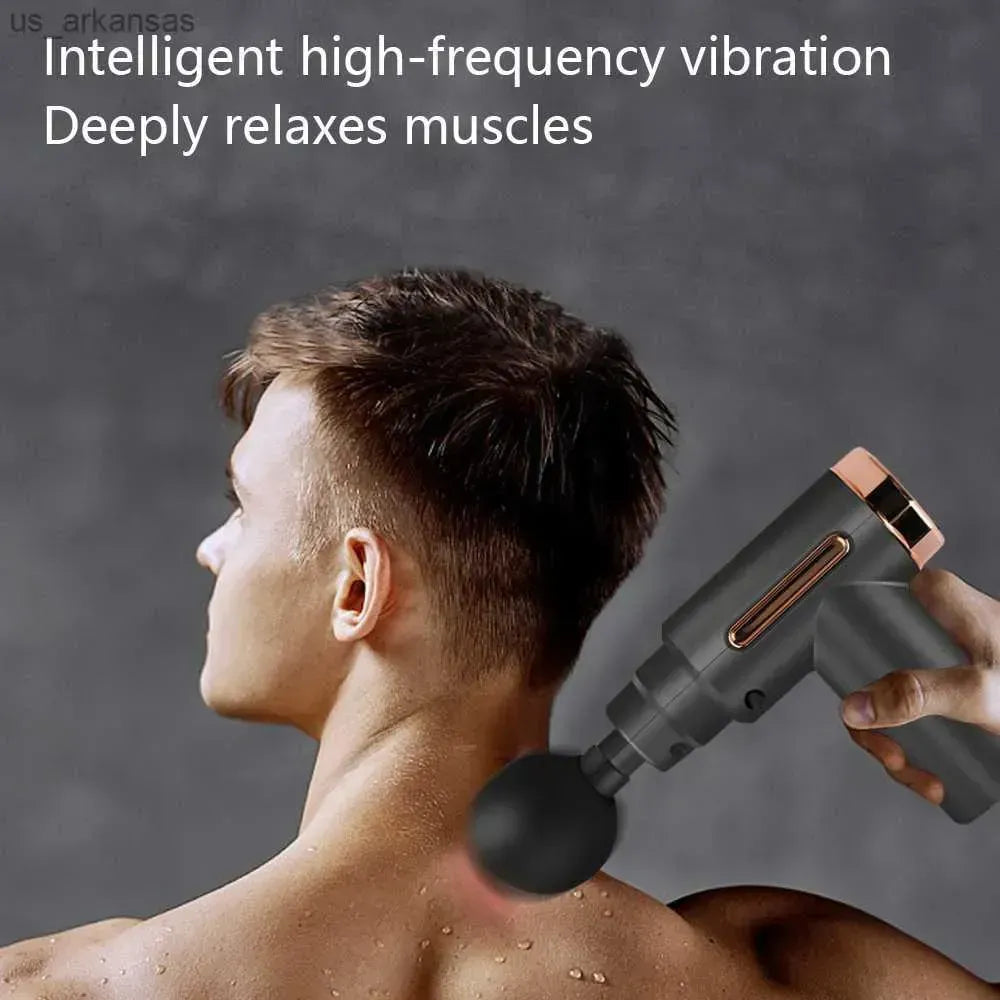 4-in-1 Massage Gun | Deep Tissue Percussion Massager with 4 Attachments | Handheld Electric Muscle Therapy Device 🛒 Order ➜ ⚙️ 1–2 Days Processing ➜ 🚚 Day 3 Delivered ✅