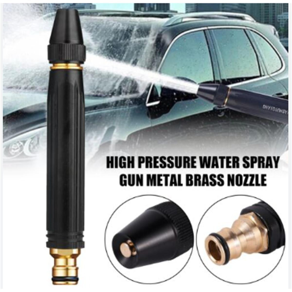 High-Pressure Plastic Hose Nozzle Spray Gun – Heavy Duty Water Stop Switch Jet Nozzle 🛒 Order ➜ ⚙️ 1–2 Days Processing➜ 🚚 Day 3 Delivered ✅