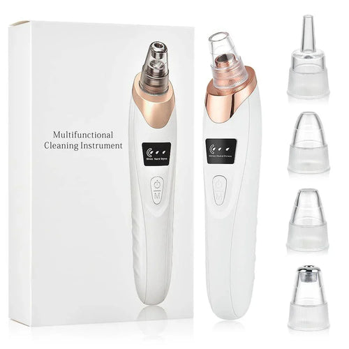 5in1 Blackhead Remover Machine Rechargeable | Face Vacuum Derma Suction With 5 Heads | Blackhead Removing Machine 🛒 Order ➜ ⚙️ 1–2 Days Processing ➜ 🚚 Day 3 Delivered ✅