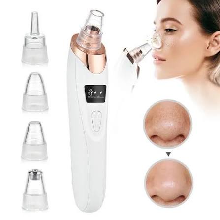 5in1 Blackhead Remover Machine Rechargeable | Face Vacuum Derma Suction With 5 Heads | Blackhead Removing Machine 🛒 Order ➜ ⚙️ 1–2 Days Processing ➜ 🚚 Day 3 Delivered ✅